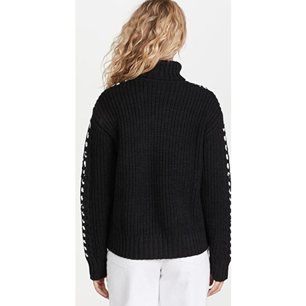 Jason Wu Merino Wool Turtleneck Sweater Size XL - Picture 3 of 8